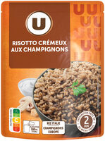 Risotto crémeux aux champignons sachet micro ondable 2' 250g