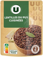 Lentilles cuisinées - Sachet 250g