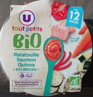 Plat bébé Petits légumes saumon quinoa, dès 12 mois - 230g - Repas bébé