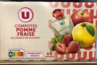 Compotes Pomme Fraise