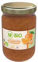 Confiture extra de clémentines et d'orange (fruits, sucre France) pot280g