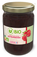Confiture extra de framboises -, pot 280g