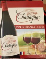 Vin de France rouge Chastagnac - Fontaine à vin 5L