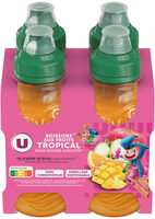 Boisson aux fruits plate tropical sans sucres ajoutés - 4x20cl