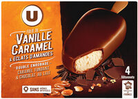 Bâtonnets glacés folie vanille caramel - X4 292G