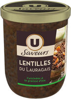 Lentilles de berry cuisinées à la graisse canard 780g