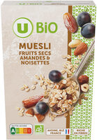 Muesli fruits secs amandes & noisettes