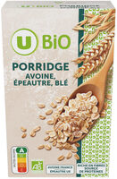 Porridge avoine épeautre blé 375g