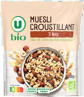 Muesli croustillant 3 noix