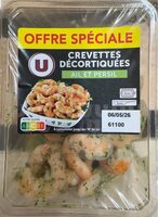 Crevettes décortiquées ail et persil