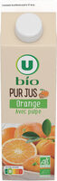 Pur jus d'orange avec pulpe réfrigere 1l