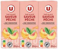 Boisson au thé glacé saveur pêche briquette 6x20cl