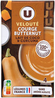 Soupe Velouté butternut au lait de coco et curcurma 1 litre