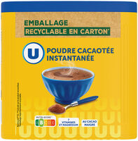 Poudre cacaotée instantanée 20% de cacao 450g