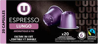 Café Capsules ESPRESSO LUNGO N°6 - compatible NESPRESSO - x20