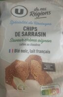 Chips de sarrasin saveur crème oignon