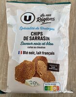 Chips de sarrasin saveur noix & bleu