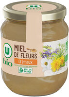 Miel de fleurs crémeux france bio - Pot verre 250g