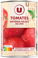 Tomates entières pelées au jus - Boîte de 240g net égoutté