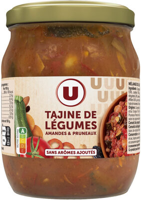Tajine de légumes amandes et pruneaux 520g