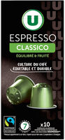 Café Capsules expresso classico MAX HAVELAAR - compatible NESPRESSO -x10