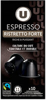 Café Capsules espresso ristretto forte - compatible NESPRESSO - x10