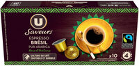 Café Capsules ESPRESSO BRESIL N°4 - compatible NESPRESSO - x10