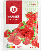 Fraises entières 650g