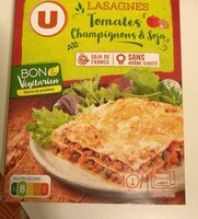 Lasagne à la tomate champignons & soja 300g