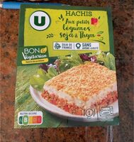 Hachis aux petits légumes soja et thym 300g