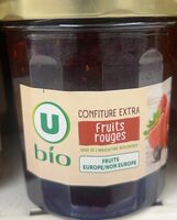 Confiture aux 4 fruits rouges BIO pot 370g