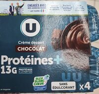 Crème dessert protéinée chocolat