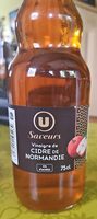 Vinaigre de cidre de Normandie, bouteille 75cl