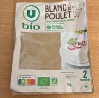 Blanc de poulet 2 tranches 70g
