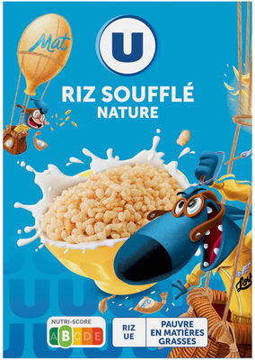 Céréales riz soufflé nature, paquet 375g