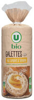 Galettes riz complet & sésame 130g