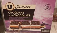 Dessert glacé Croquant 2 chocolats 400g