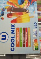 Assortiment glaces cool mix - x10 - 580g