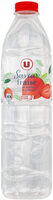 Eau aromatisée saveur fraise sans sucres 1,5L