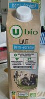 Lait UHT 1/2 écrémé - Brique 6x1L