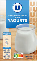 Ferments lactiques pour yaourts, 8g