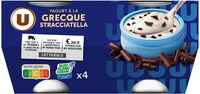 Yaourt à la grecque stracciatella 4x150g