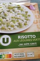 Plat cuisiné individuel Risotto Légumes Verts, 300G