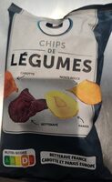 Chips de légumes, paquet 100g
