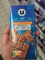 Chocolat au lait et éclats de caramel au beurre salé - tablettes 2x100g