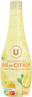 Spécialité au jus de citron et a l'huile essentielle de citron - 50cl
