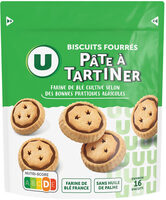 Biscuit fourré pâte à tartiner 240g
