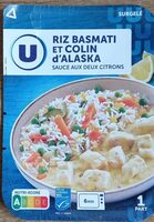 Riz basmati et colon d'Alaska