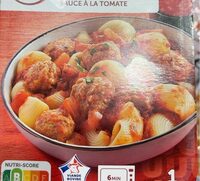 Pate aux boulettes au bœuf