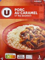 Porc au caramel et riz basmati